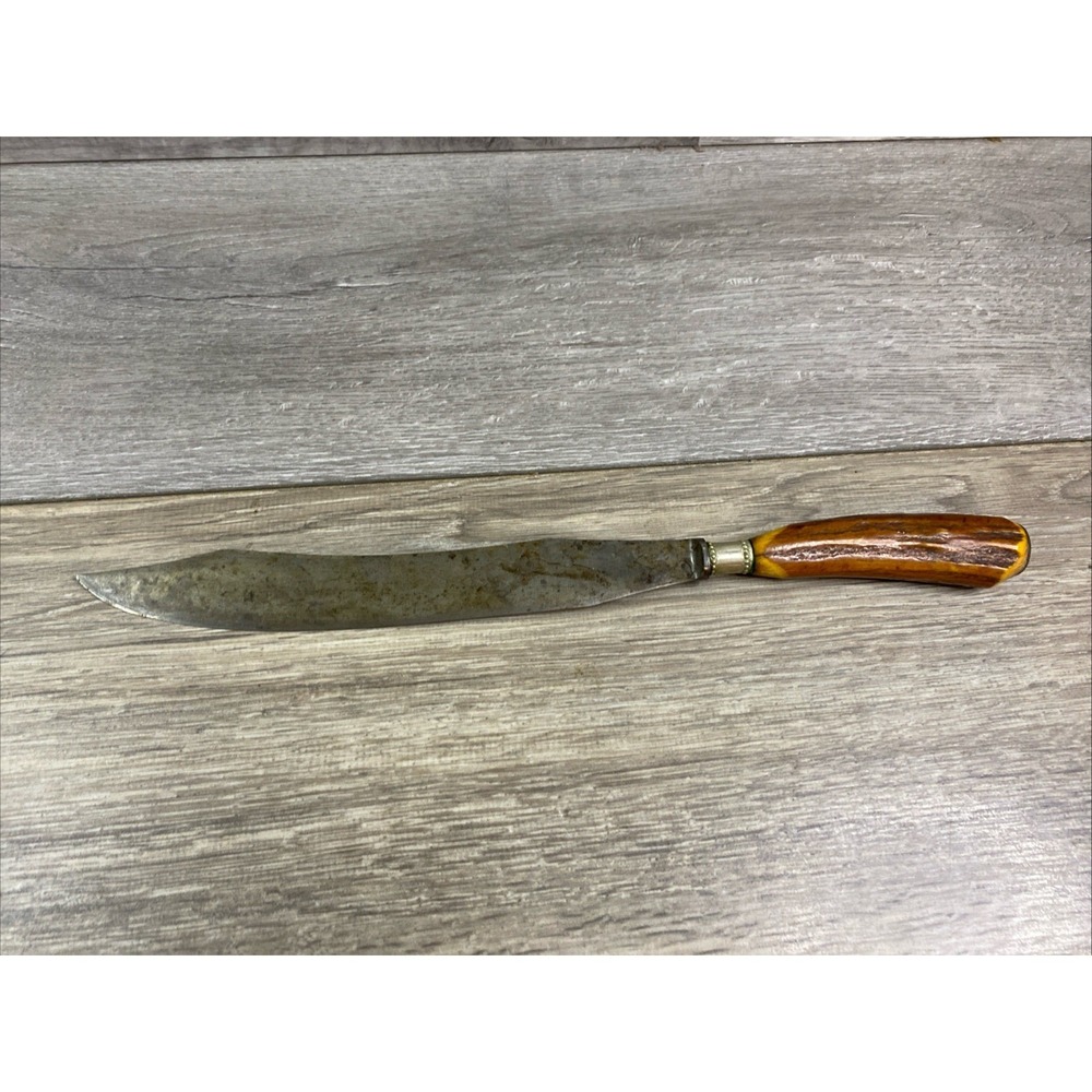Meadow City Cutlery Company antler knife Superior 9.5" Blade